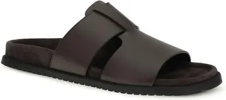 Dolce & Gabbana Calf Leather Sandals - Brown