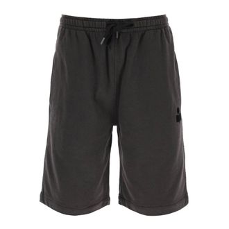 Isabel Marant Heren, Korte broeken, Zwart, Maat: M Katoen