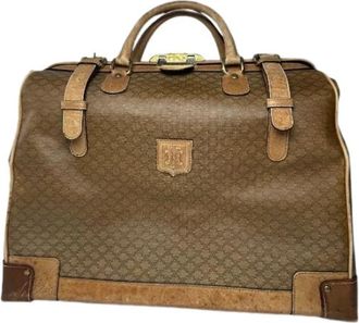 Celine Pre-owned Vintage Weekendtas - Dames - Vintage Weekendtas - Bruin - ONE Size - Leer - Vintage