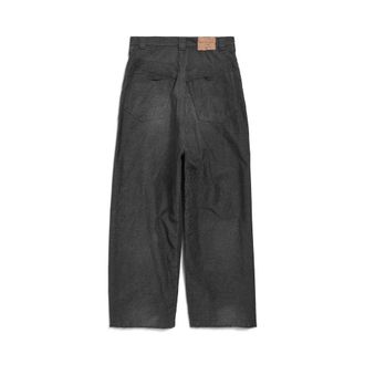 Balenciaga Relaxed-Fit Denim Jeans - Charcoal
