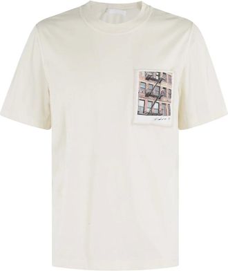 Helmut Lang Uomo, Top, Beige, M, new