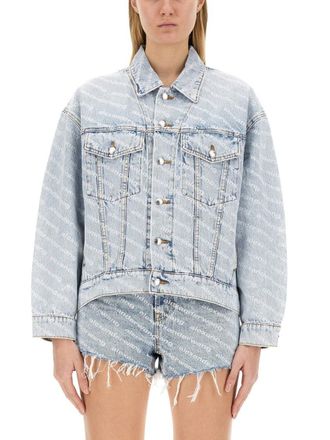 Alexander Wang All Over Logo Jacket