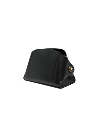 Coccinelle Womens Handbag Black Calf Split Leather Bags - Handbags