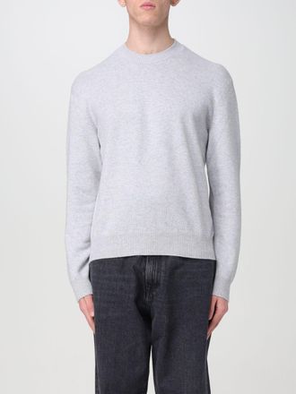 Bottega Veneta Mens Cashmere Crew Neck Sweater - Light Grey - Size X-Large
