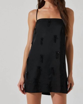 Astr Cassiel Dress In Black
