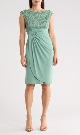 Connected Soutache Bodice Dress in Sage at Nordstrom Rack, Size 10