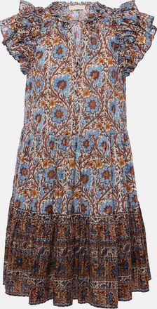 Ulla Johnson Coletta ruffled cotton-blend minidress