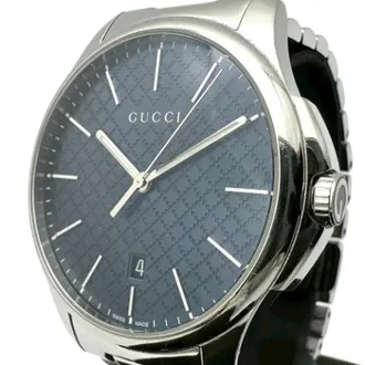 Gucci Pre-owned Watches, male, Blue, Size: ONE SIZE Pre-owned Vintage Wristwatch