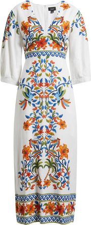 CeCe by Cynthia Steffe Printed Maxi Dress in Marmalade at Nordstrom, Size Xx-Large