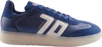 Back70 A08 Nappa Suede - Heren - Sneakers - Blauw - 40 EU - Su&egrave;de - Schoenen