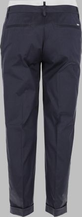 Dsquared2 Stretch Cotton Trousers - Blue
