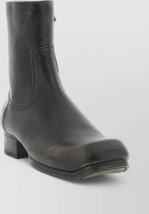 Maison Margiela leather ankle boots