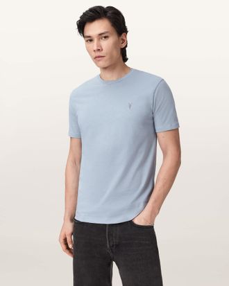 AllSaints Brace Brushed Cotton Crew Neck T-Shirt