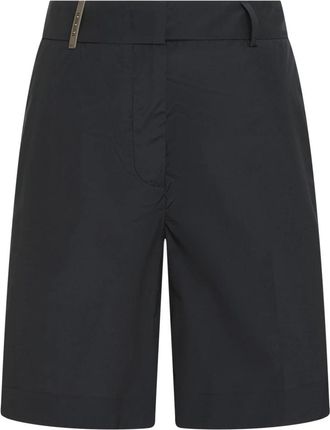 PESERICO Dames, Korte broeken, Blauw, Maat: 2XS Katoen