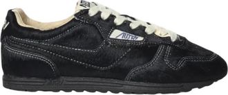 Autry Windspin Low - Dames - Sneakers - Zwart - 37 EU - Katoen - Schoenen