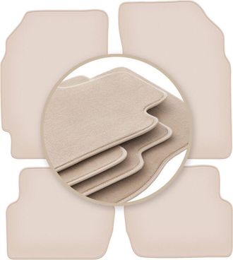 OEM Alfombrillas Beige Premium Para Chevrolet Spark Iii M300 Hatchback 2009-2015