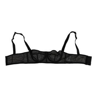 Dolce & Gabbana Bras, female, Black, Size: M Balconnet Bra
