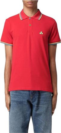 Peuterey Heren, Tops, Rood, Maat: S Katoen