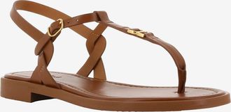 Chlo&eacute; Zehensandalen aus Leder Marcie