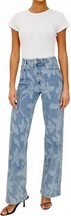 Rails Getty Cinched Waist Jean In Laser Floral