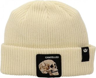 Goorin Brothers Cuffia Beanie Cancelled - Dames - Hoeden - Beige - ONE Size - Accessoires