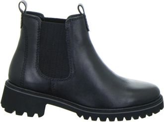 Ara Zwarte Enkellaarsjes voor Dames - Dames - Chelseaboots - Zwart - 37 EU - Leer - Schoenen