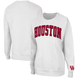 Colosseum Womens Colosseum White Houston Cougars Campanile Pullover Sweatshirt at Nordstrom, Size Medium