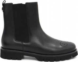 H&ouml;gl Robin Chelsea Boots - Dames - Chelseaboots - Zwart - 36 EU - Leer - Schoenen
