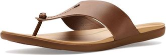Olukai Hoopio Mele Womens Sandals Toffee/Warm Sand : 10 B - Medium, Leather