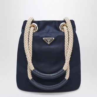 Prada Mariner small bucket bag in Baltic blue Re-Nylon