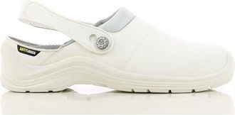 Cortina Cortina - Zueco De Cocina Ligero Cortado - Piel Blanca - Talla 45