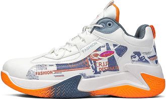 Generic Mens Indoor Outdoor Competition Training Basketball Shoes - Multifunctional Casual Commute Shoes for Men Women (Blue,7.5)