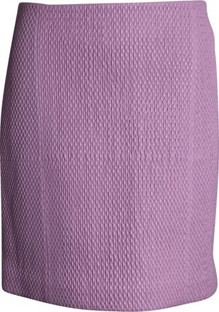 Bottega Veneta Gewatteerde rok van Bottega Veneta in roze leer