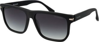 Trussardi Black Acetate Mens Sunglasses