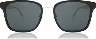 Gucci GG0563SKN Asian Fit 003 Mens Sunglasses Gold Size 55 - Free RX Lenses - Free RX Lenses