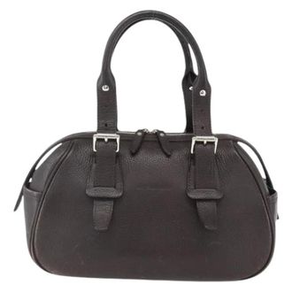 Burberry Pre-owned Handbags, female, Brown, Size: ONE SIZE Pre-owned Vintage handbag