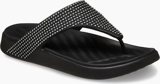 Crocs Womens Getaway Triangle Flip Womens Sandals - Black - Size: 7
