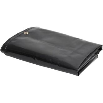 vidaXL Tarpaulin 650 g/m&sup2; 3.5x2.5 m Black Vidaxl