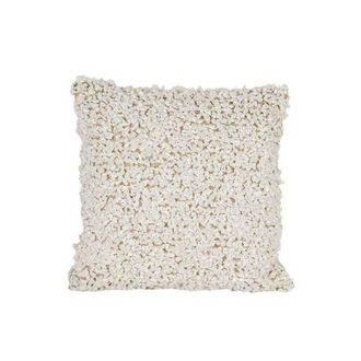 Foreside Home And Garden Alastair Boucle Accent Throw Pillow in White at Nordstrom, Size Medium
