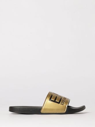 Emporio Armani Sliders EA7 in gomma con stampa logo