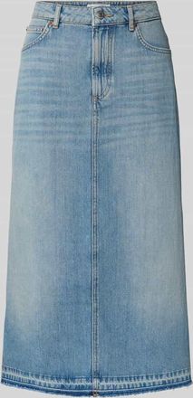 Marc O'Polo Ausgestellter Jeansrock aus reiner Baumwolle in Jeansblau, Gr&ouml;&szlig;e XL