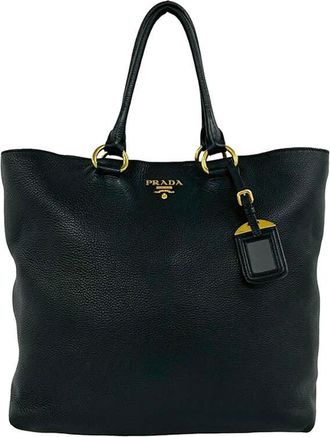Prada Pre-owned Prada Vitello Daino Open Convertible Tote Ladies H6V0FLTRFNP376LI