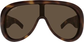 Gucci Sunglasses Gg2164 S 002 Brown/Brown Women