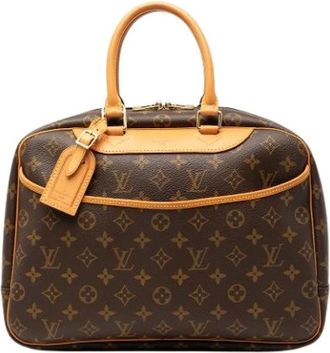 Louis Vuitton Pre-owned Handbags, female, Brown, Size: ONE SIZE Pre-owned Deauville Handbag