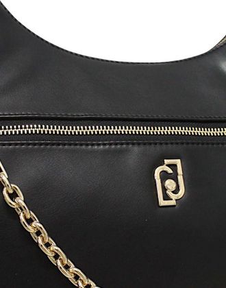 Liu Jo Womens Hobo Bag Black Polyurethane - Handbags