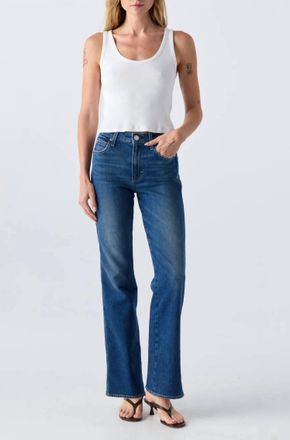 Amo Rosa Flare Jean In Lush