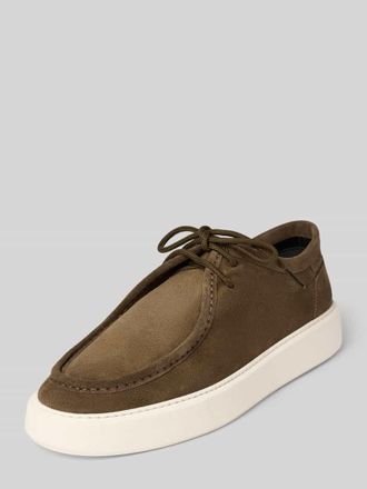 Antony Morato Ledersneaker mit Ziernaht Modell NICHOLAS in Taupe, Gr&ouml;&szlig;e 43