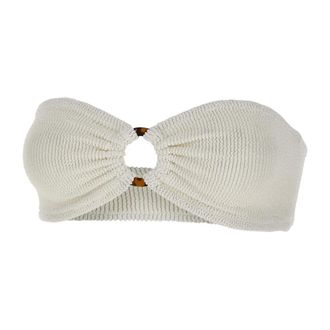 MC2 Saint Barth Bikinis, female, White, Size: S/M Yulia Bikini Top