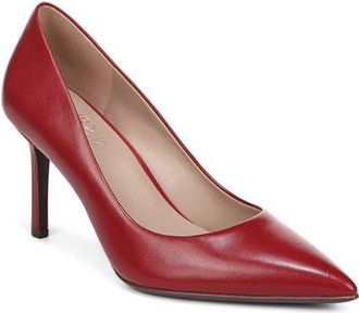 Naturalizer Anna Pointed Toe Pump in Heart Flame Leather at Nordstrom, Size 8.5