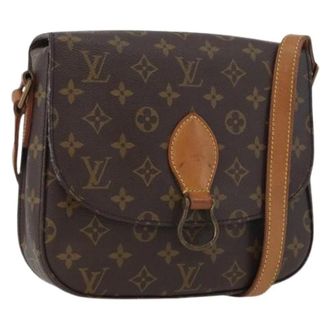 Louis Vuitton Pre-owned Cross Body Bags, female, Brown, Size: ONE SIZE Pre-owned Vintage Monogram Shoulder Bag